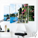 Vászonkép - Tavak és Vízesések (1108CV) / 150 x 100 cm