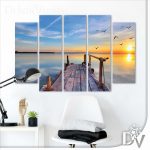 Vászonkép - Tavak és Vízesések (11619CV) / 150 x 100 cm