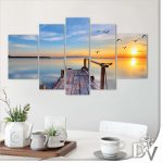 Vászonkép - Tavak és Vízesések (11619CV) / 170 x 100 cm