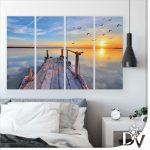 Vászonkép - Tavak és Vízesések (11619CV) / 120 x 80 cm