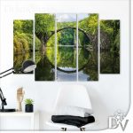 Vászonkép - Tavak és Vízesések (11747CV) / 150 x 100 cm