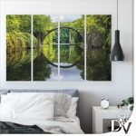 Vászonkép - Tavak és Vízesések (11747CV) / 120 x 80 cm