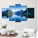 Vászonkép - Tavak és Vízesések (11794CV) / 170 x 100 cm