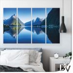 Vászonkép - Tavak és Vízesések (11794CV) / 120 x 80 cm