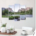 Vászonkép - Tavak és Vízesések (11815CV) / 170 x 100 cm