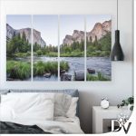 Vászonkép - Tavak és Vízesések (11815CV) / 120 x 80 cm