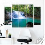 Vászonkép - Tavak és Vízesések (11893CV) / 150 x 100 cm