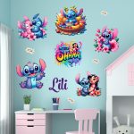 Liloés a cuki stitch - falmatrica saját névvel