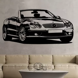 mercedes falmatrica merci férfias dekor matrica